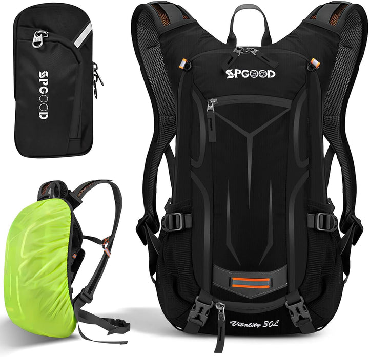 SPGOOD Fahrradrucksack 20L/25L/30L (9 Farben)-Wasserdichter Ultraleicht-für Damen & Herren Multifunk