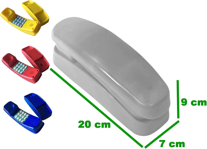 Kindertelefon für Spielturm Spielhaus (rot), Rot