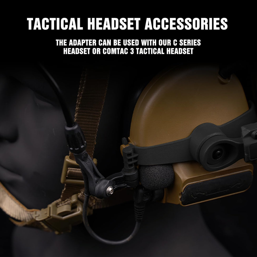 Schnellhelm ARC Rail Adapter COMTAC3 Taktische Tonabnehmer Headset Suspension Kopfhörer Halterung Mu
