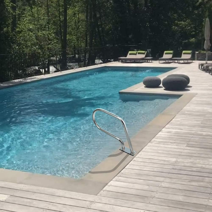 hzexun Schwimmbad Pool Haltegriff Pool Edelstahl Griffbogen