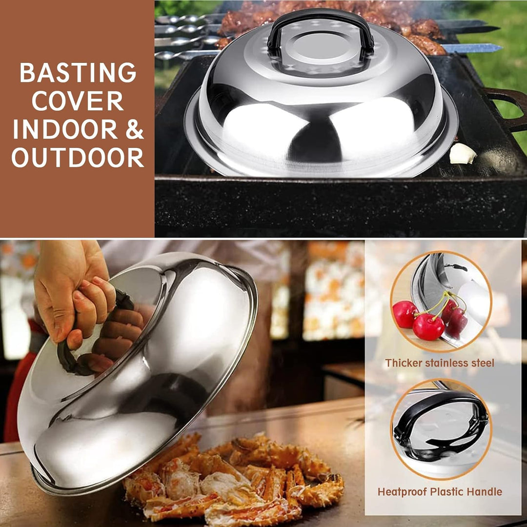 Grillspachtel Grillbesteck Set, Grillspachtel Edelstahl Set, Professionelle Pfannenwender Grill spac