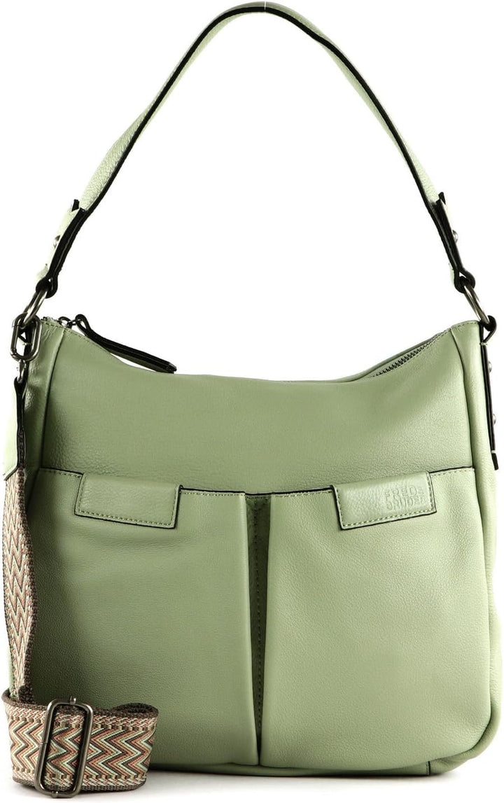 FREDsBRUDER Crilly Hobo Bag Ice Green