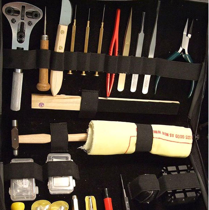 Blue Sky Uhrmacher-Reparaturset, Premium-Werkzeugset für Uhrmacher, mit Öffner für Gehäuse-Rückseite