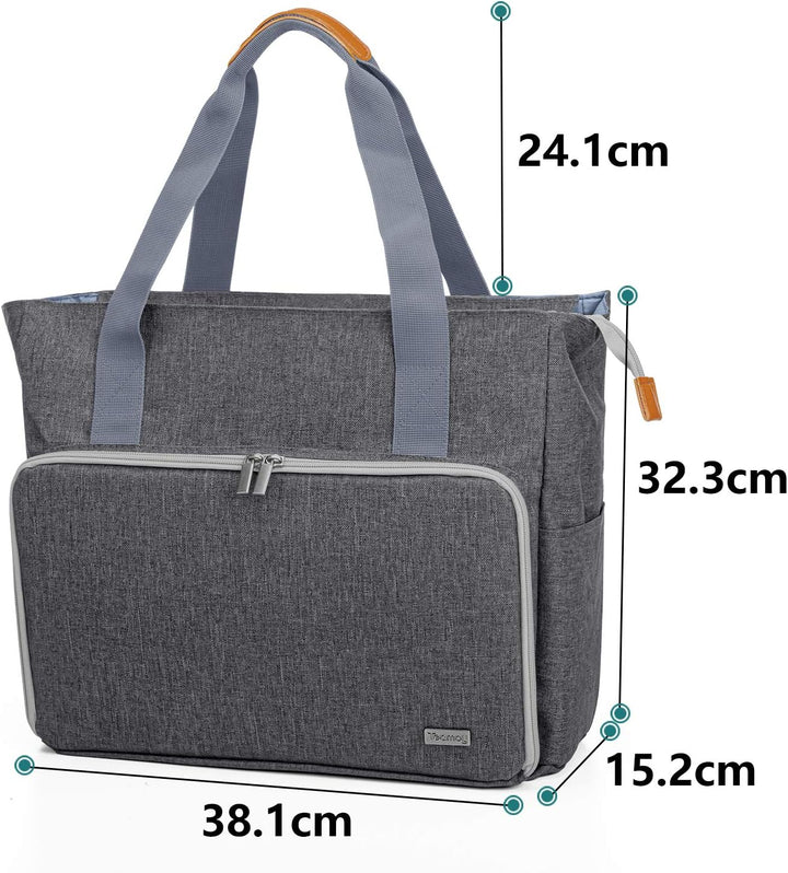 Teamoy Stricktasche Aufbewahrung, Aufbewahrungstasche für Wolle, Stricknadeln, Häkelnadeln, Strickpr