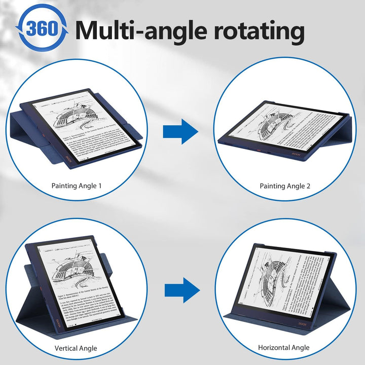 DONGZHU Hülle für BOOX Note Air 2 & BOOX Note Air 2 Plus 10.3 Zoll, Mit Stiftschlitz, Ultradünne Sch