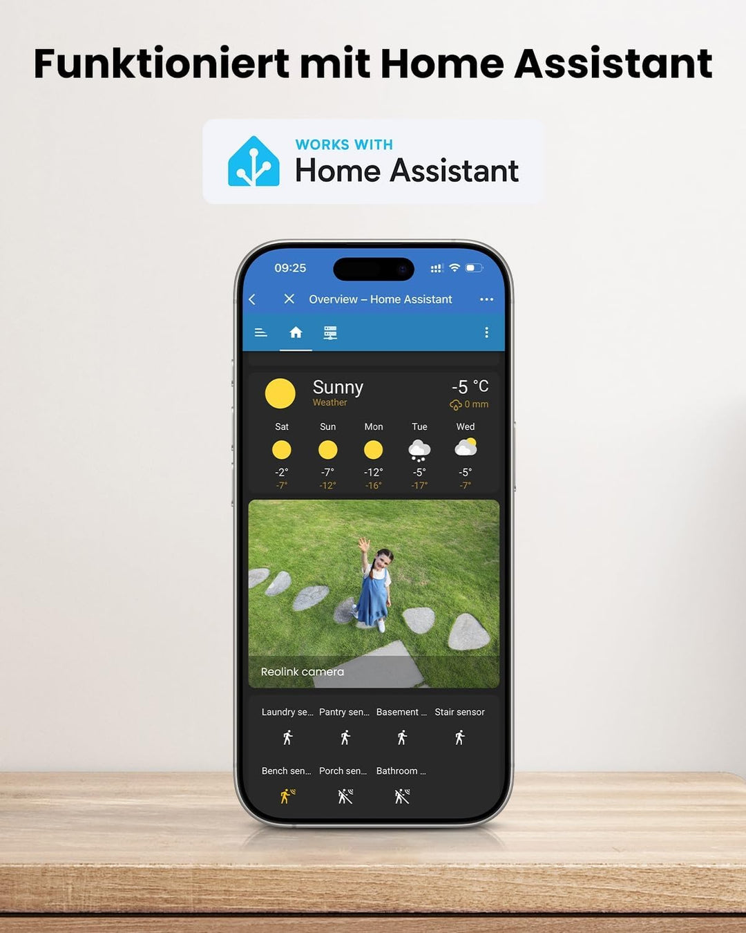 Reolink 4K 8MP PTZ PoE Überwachungskamera Aussen mit Dual-Objektiv, 6X Hybridzoom, 355°/90° Schwenkb