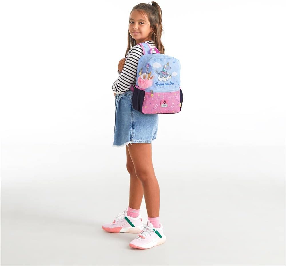 Enso Dreams Come True Vorschulrucksack, anpassbar an Trolley, mehrfarbig, 25 x 32 x 12 cm, Polyester