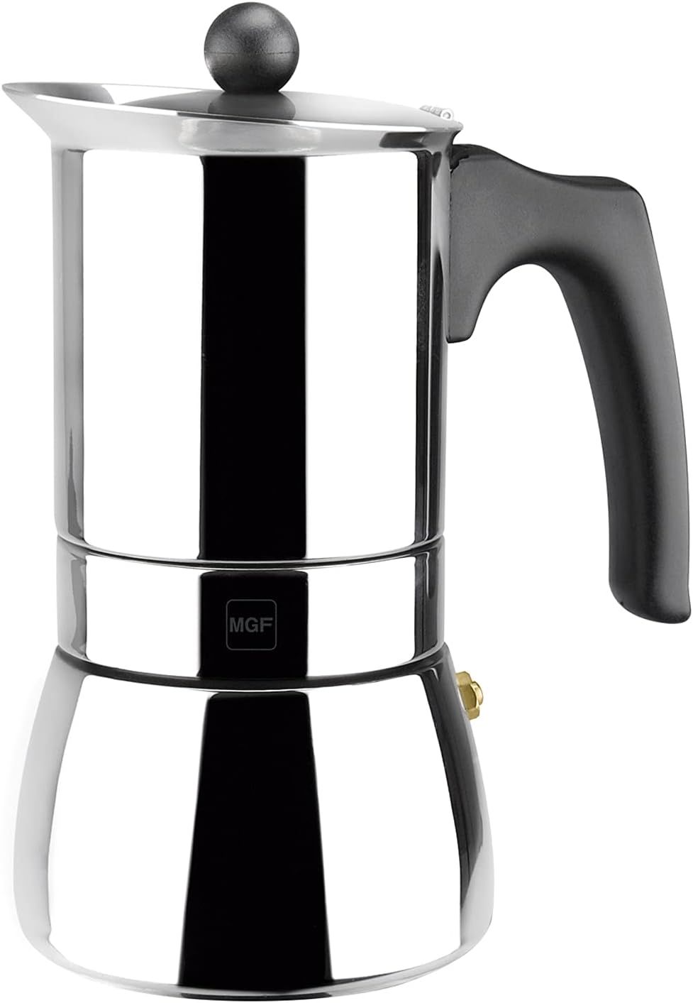 M GENOVA MAGEFESA Kaffeekanne Edelstahl 6 TAZAS Chrom, 6 TAZAS Chrom