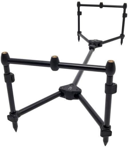 DAIWA Black Widow BWLL3RP Rutenhalter, 3 Stück