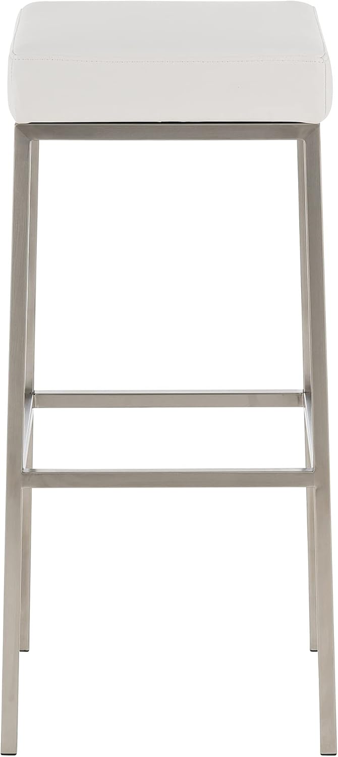 CLP Barhocker Montreal mit Kunstlederbezug I Thekenhocker mit Einer Sitzhöhe von 85 cm I erhältlich,