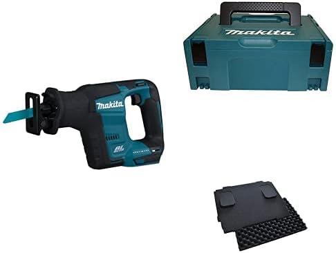 Makita Akku-Reciprosäge 18,0 V (ohne Akku, ohne Ladegerät) + MAKPAC + Polster