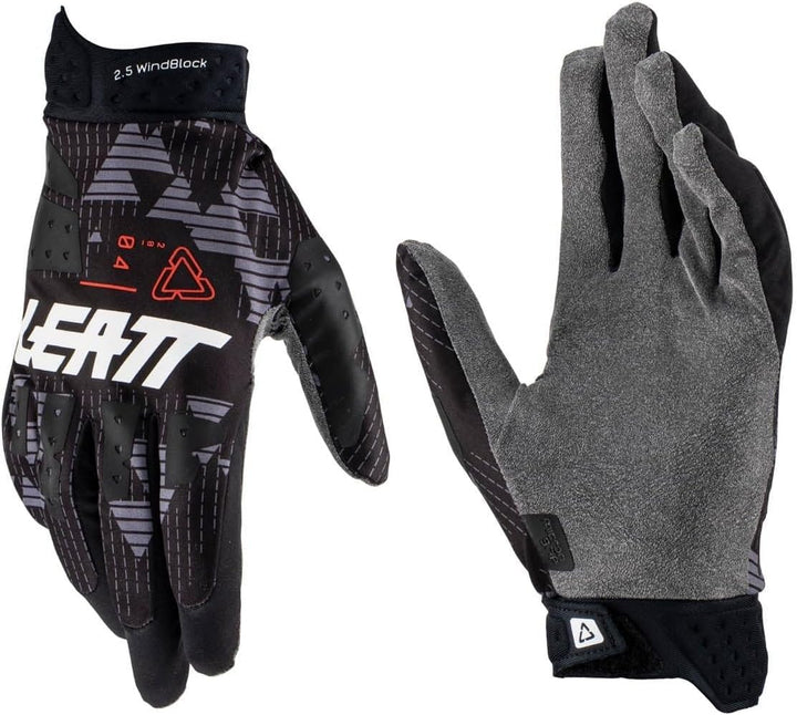 Leatt 2.5 Windblock Motocross Handschuhe Schwarz S, Schwarz S