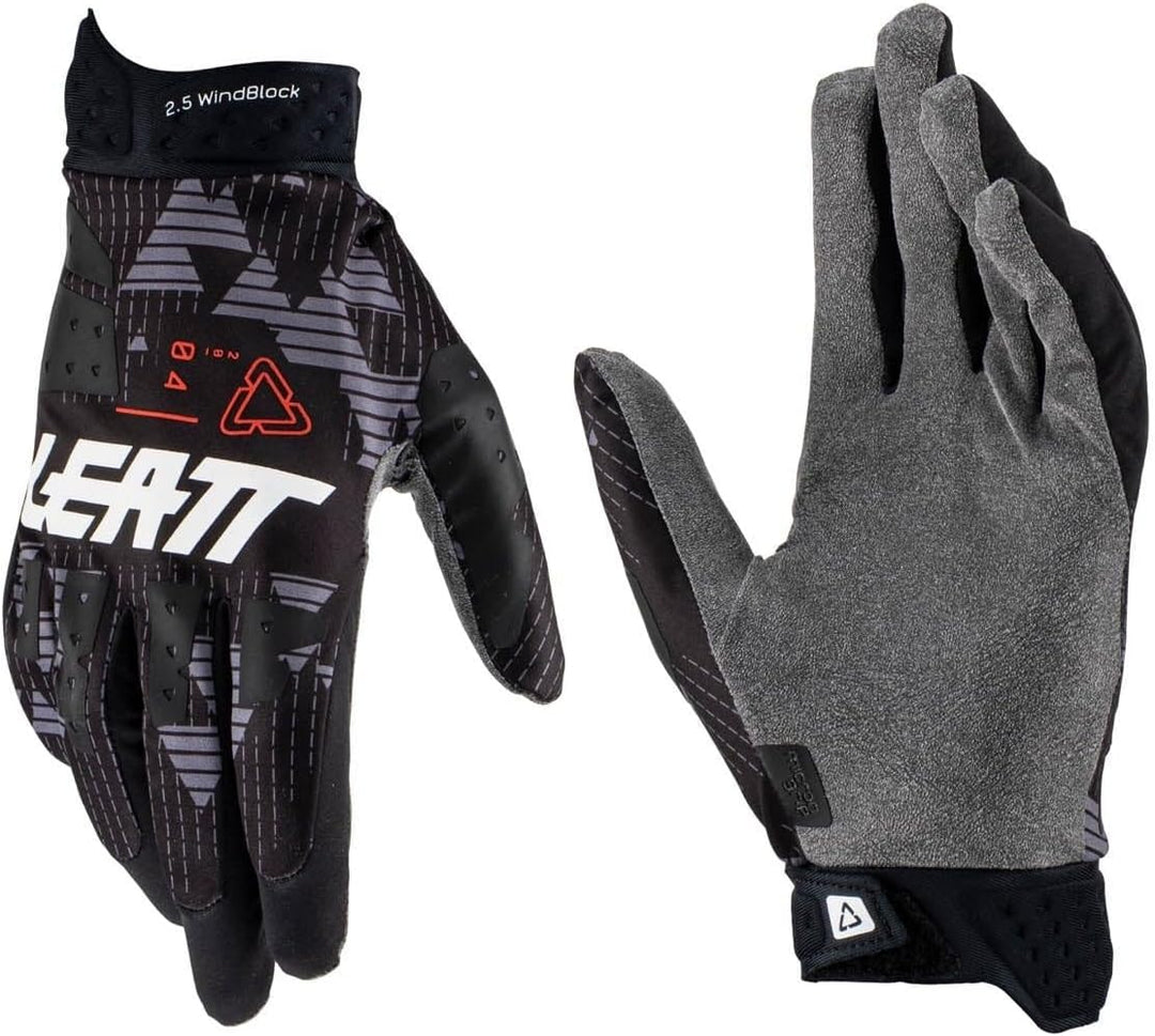 Leatt 2.5 Windblock Motocross Handschuhe Schwarz S, Schwarz S