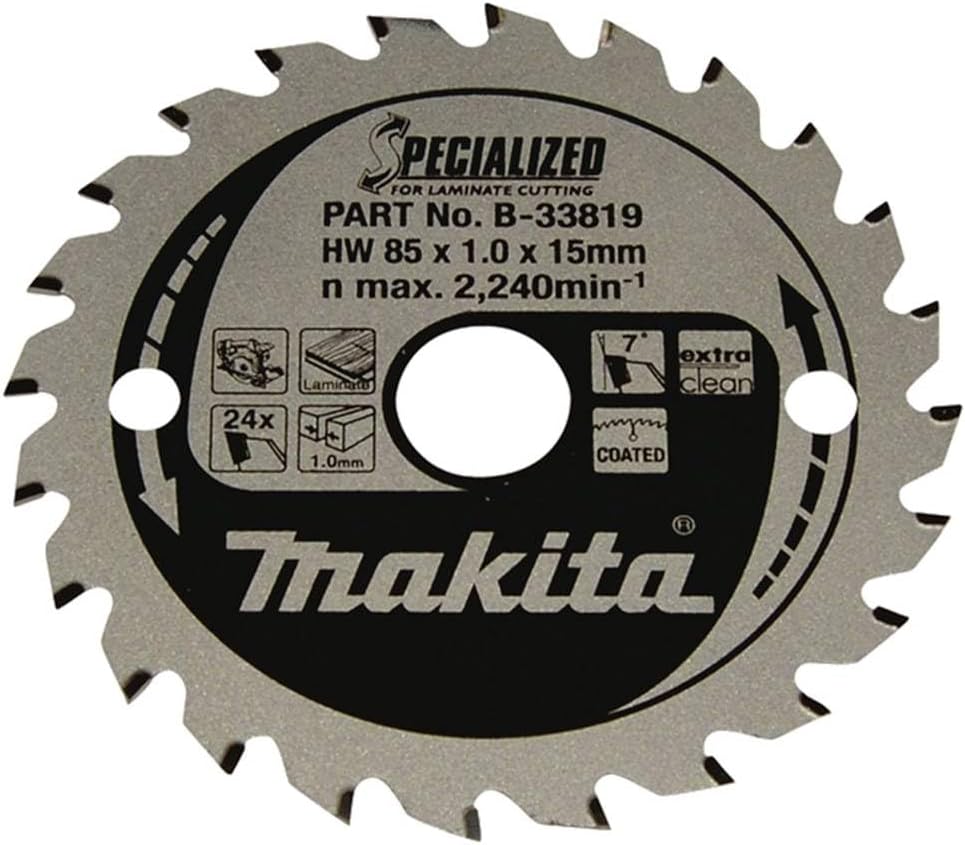 Makita Specialized Saegeblatt 85 x 15 x 24 Z, B-33819, 85 x 15mm, 85 x 15mm