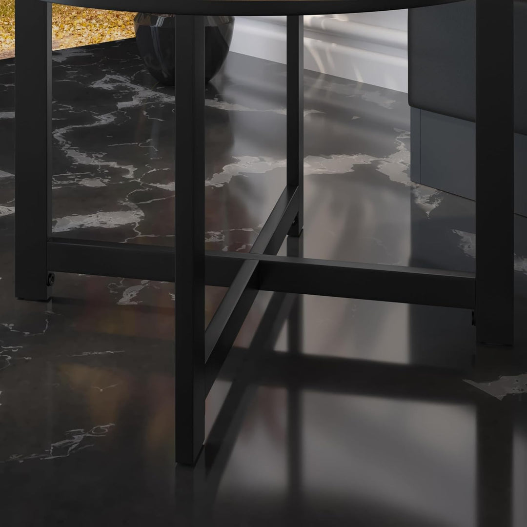 GGMMÖBEL Orlando | Tischgestell für Couchtisch | Tischbeine | Stahl | Tischfüsse | Grösse: Ø 68,5 |