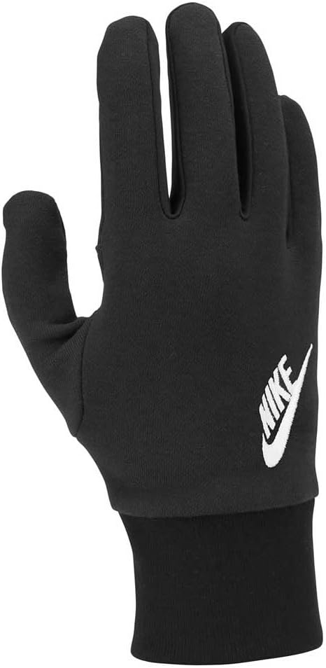 Nike Herren Tg Club Fleece Fingerhandschuhe M 091 Black/Black/White, M 091 Black/Black/White