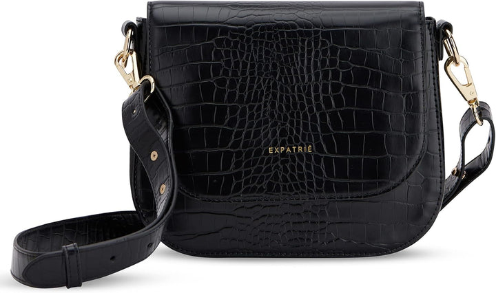 Expatrié Umhängetasche Damen Klein - Louise Medium - Moderne Crossbody Bag aus Veganem Leder - Tasch