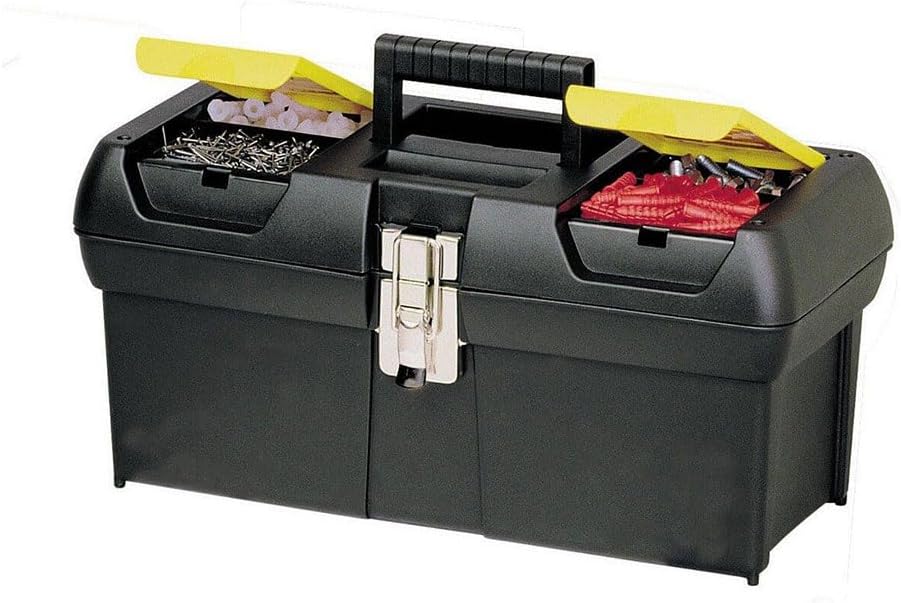Stanley Werkzeugbox/Werkzeugkoffer Millenium & Werkzeugbox Millenium (16 Zoll, mit herausnehmbarer A