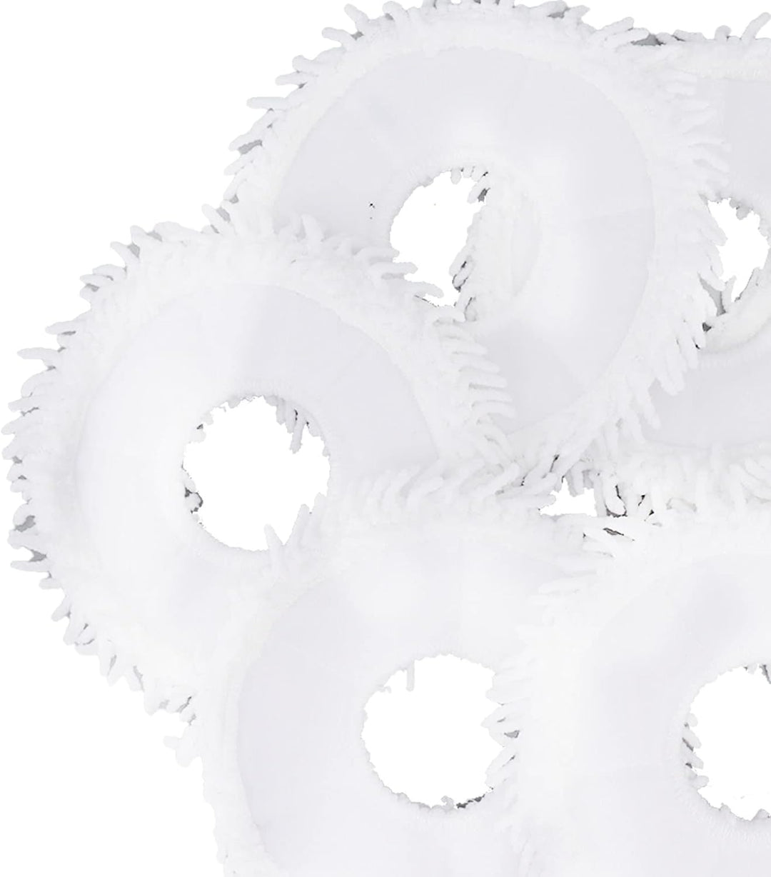 Wischtücher für Dreame Bot W10 W10 Pro Staubsauger-Reinigungspads Wischpads Ersatz mit Halter Verbes