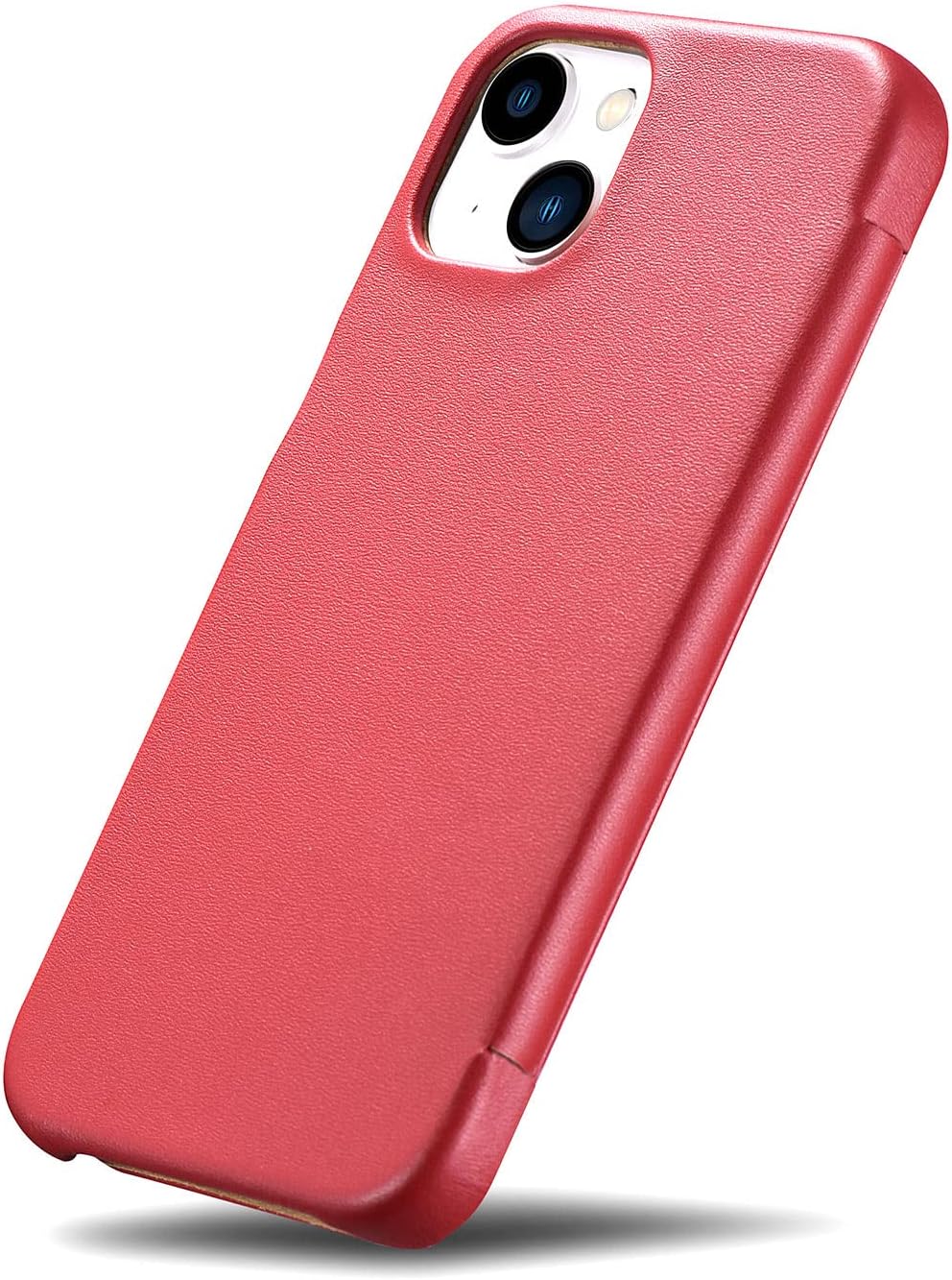 Mobiskin Hülle kompatibel mit Apple iPhone 13 Mini (5,4 Zoll), Handyhülle mit echtem Leder, Case, Sc