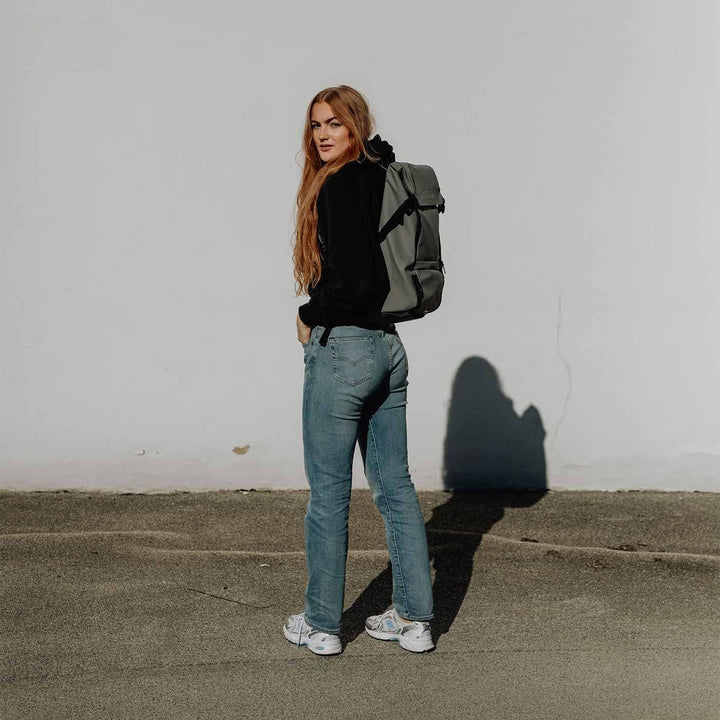 BECKMANN Street Light Backpack 22L Grey