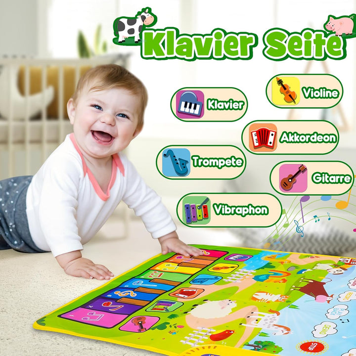 HappyGoLucky Spielzeug ab 1 2 3 Jahre Junge, Kinderspielzeug ab 1 2 3 Jahre Baby Spielzeug Geschenk