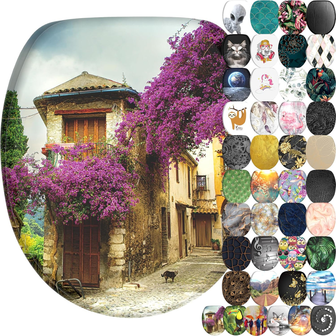 Sanilo WC Sitz mit Absenkautomatik, viele neue Toilettendeckel zur Auswahl, hochwertige Oberfläche,