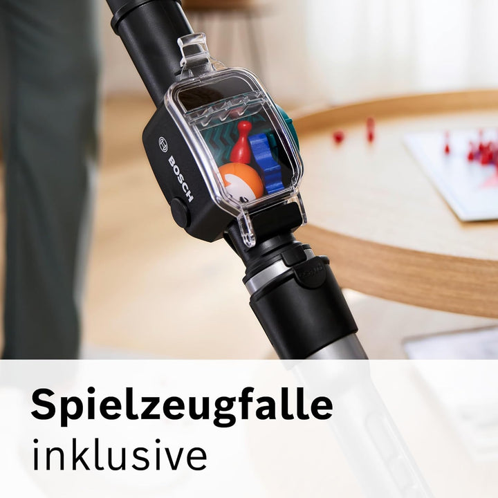 Bosch Staubsauger beutellos Serie 6 ProFamily BGC41XFMLY, ideal für Allergiker, Hygiene-Filter, 10 J