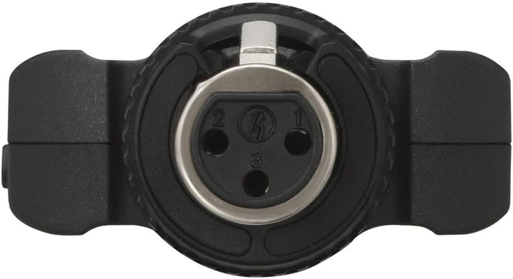 Tascam DR-10X – Audiorecorder zum Aufstecken auf ein Mikrofon, Schwarz Single, Single