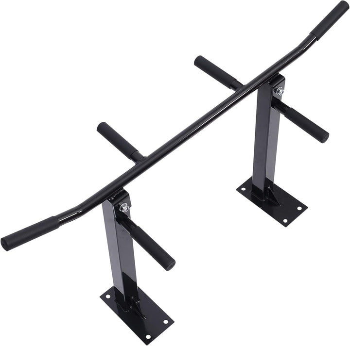 HOMCOM Overhead Klimmzugstange Stahl Klimmzugstange Stahl Klimmzugstange Home Workout Bar Max. Belas