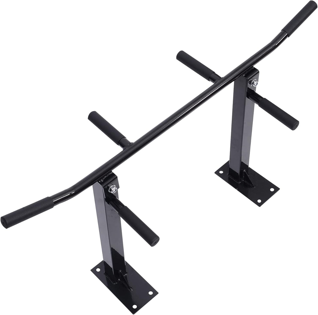 HOMCOM Overhead Klimmzugstange Stahl Klimmzugstange Stahl Klimmzugstange Home Workout Bar Max. Belas