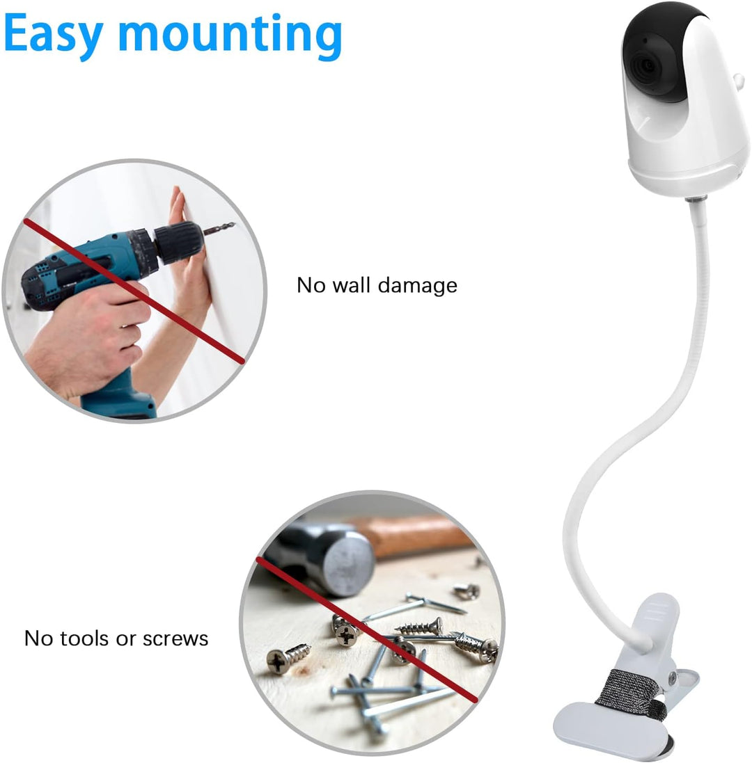 HOLACA Babyphone Clip-Halterung für FAKEME/Vava Babyphone, 720P 5 HD Display, Video-Babyphone, Halte