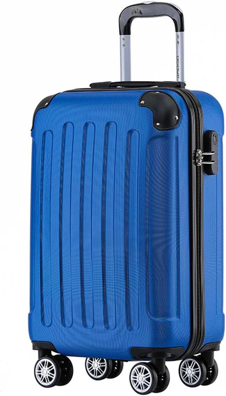 BEIBYE Zwillingsrollen Hardcase Reisekoffer Koffer Trolleys Hartschale in XL-L-M in 14 Farben (Diamo