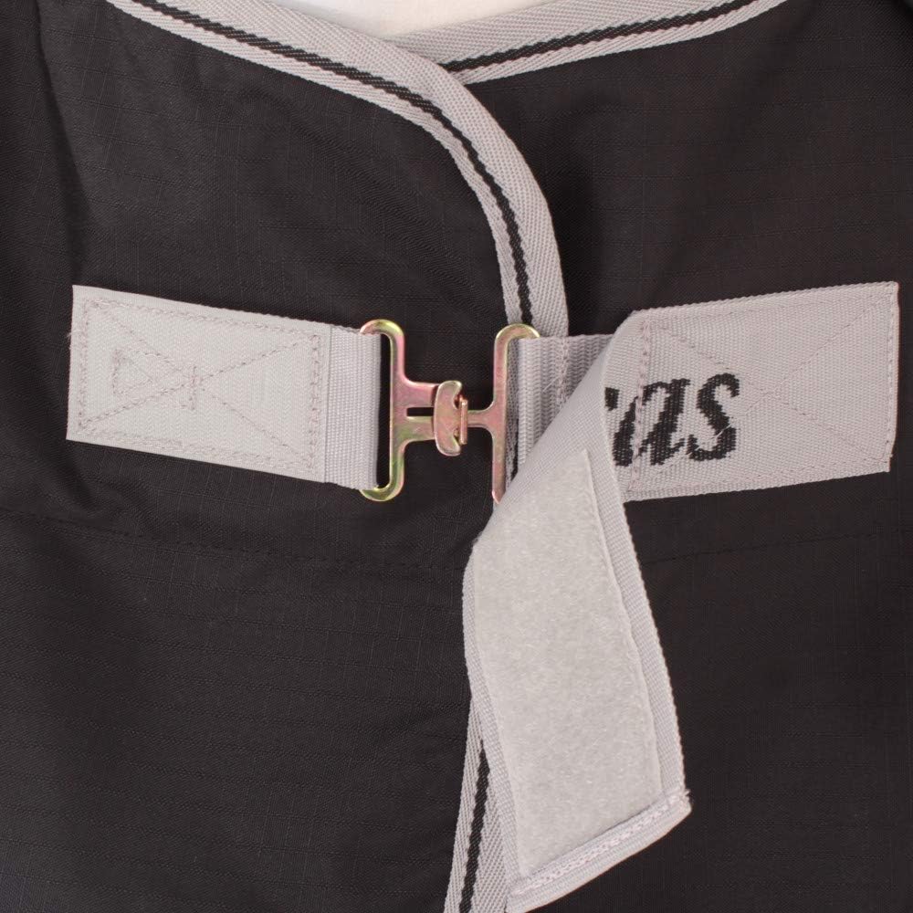 Bucas Anniversary Turnout Light SD 0g - Black/Silver, Groesse:145