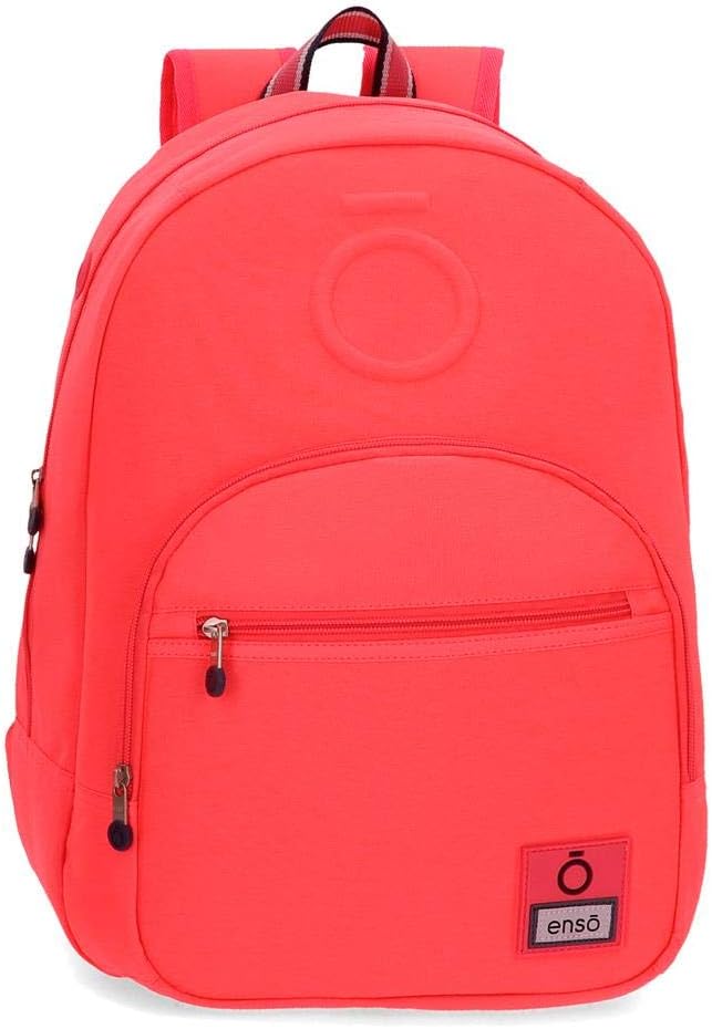 Enso Basic Rucksack Orange 32x46x15 cms Polyester für 15,6"-Laptop 22.1L Koralle Rucksack, Koralle R