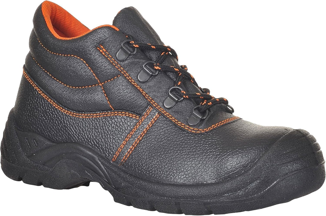 Portwest FW24 – Stiefel Steelite Plate Kumo S3 36/3, 38, Schwarz 38 Schwarz, 38 Schwarz