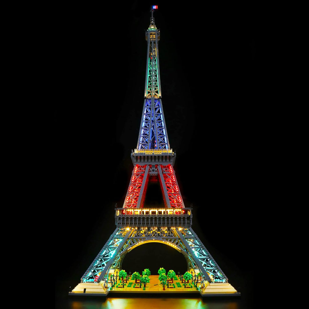 Led Licht Set für Lego Eiffel Tower 10307, Led Beleuchtungs Set für Lego 10307 Eiffel Tower - Nur Li