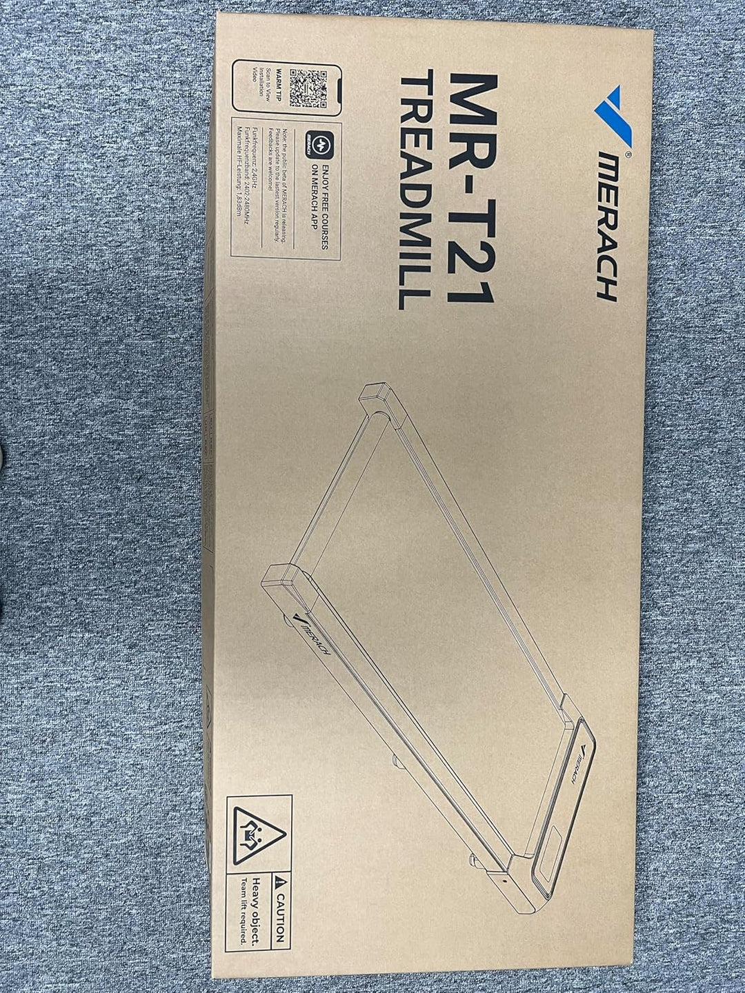 MERACH Walking Pad, 3-in-1 Laufband für Zuhause, Laufband Schreibtisch, Fernbedienung & App Steuerun