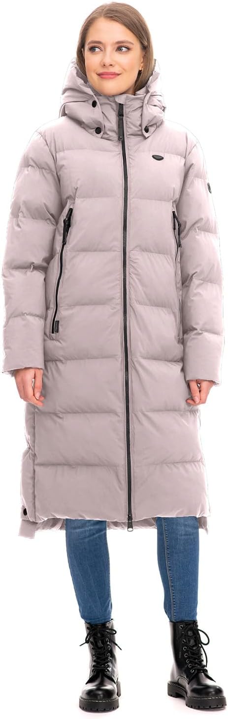 Ragwear Damen Steppmantel Patrise M Bone 2321_7001, M Bone 2321_7001