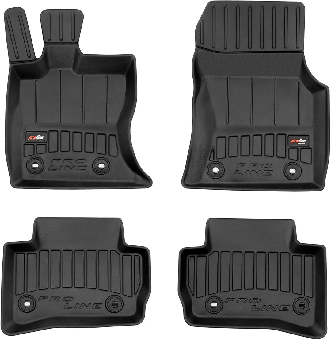 M MOTOS Gummimatten Auto Fussmatte passt für Jaguar F-Pace ab 2016 Verbessern Sie Ihren Reisekomfort