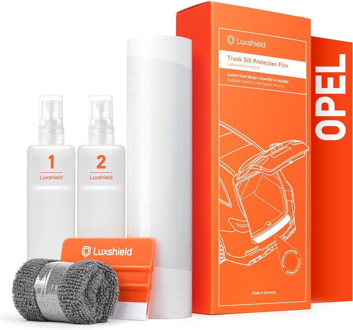Luxshield Ladekantenschutz Folie für Opel Astra Sports Tourer L I 2022-2024 - Stossstangenschutz, Kr