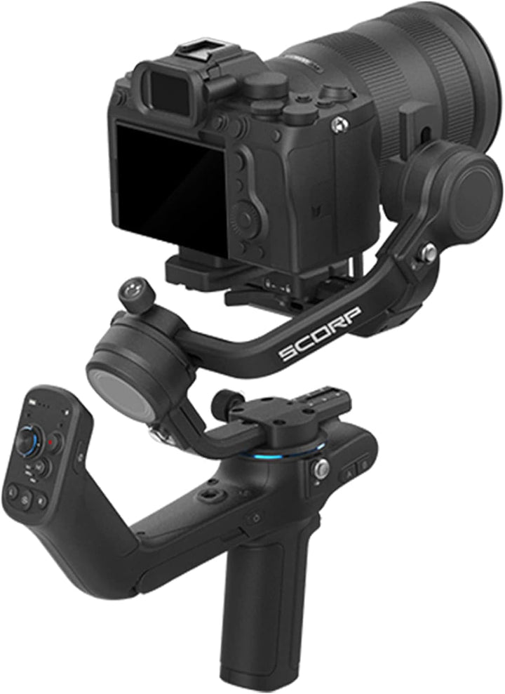 FeiyuTech SCORP-C Stabilisator Gimbal 3-Achsen fĂŒr DSLR und Spiegellose Kameras,DSLR Gimbal kompatib