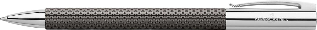 Faber-Castell 147055 - Dreh-Kugelschreiber Ambition OpArt, Schreibstärke B, black sand Black Sand Ku