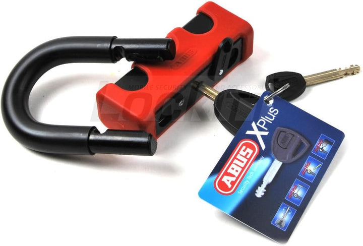 ABUS Motorradschloss Power XS 67/105HB50 - Bügelschloss mit Erinnerungskabel - ABUS-Sicherheitslevel