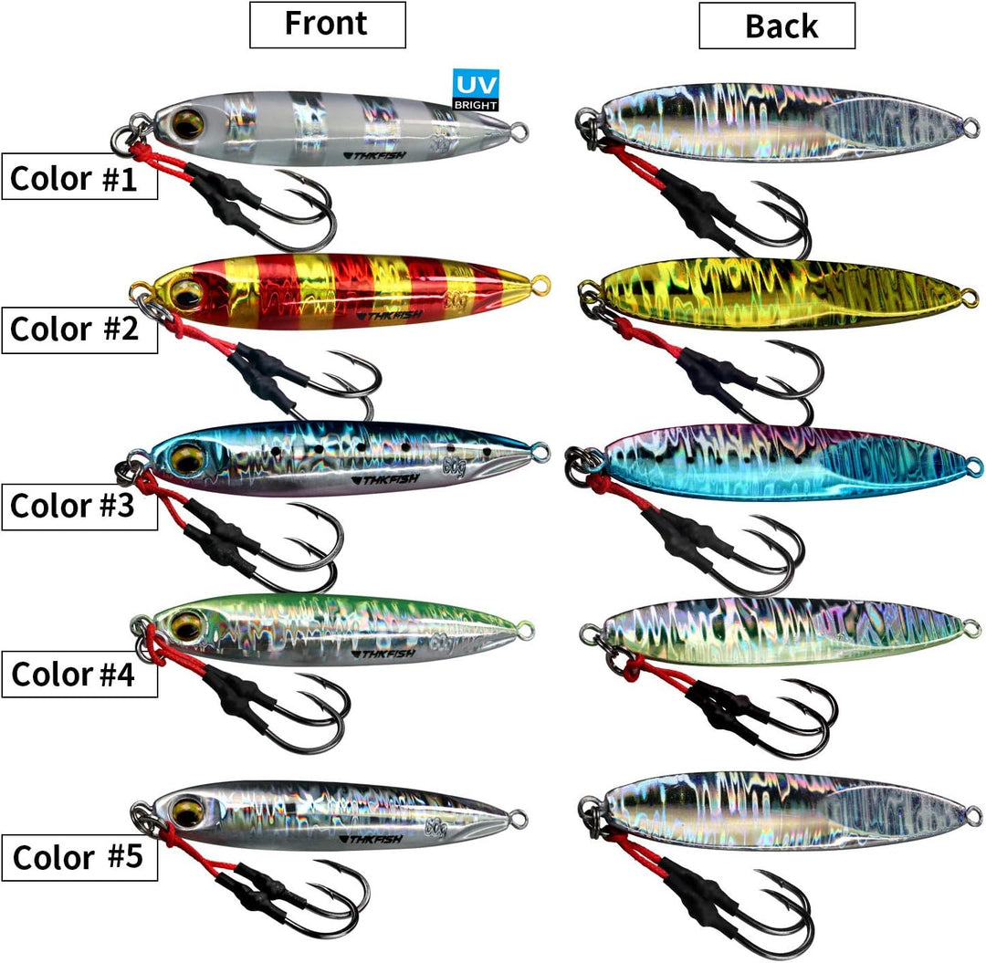 60g 80g Jigs Angelköder Kunstköder Metall Jigs Köder Salzwasser Frisches Wasser Köder Metallfisch Me