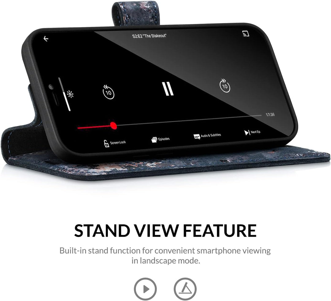 SURAZO Prestige Handyhülle für Samsung Galaxy S22+ Plus 5G – Premium Echtleder Hülle Schutzhülle mit
