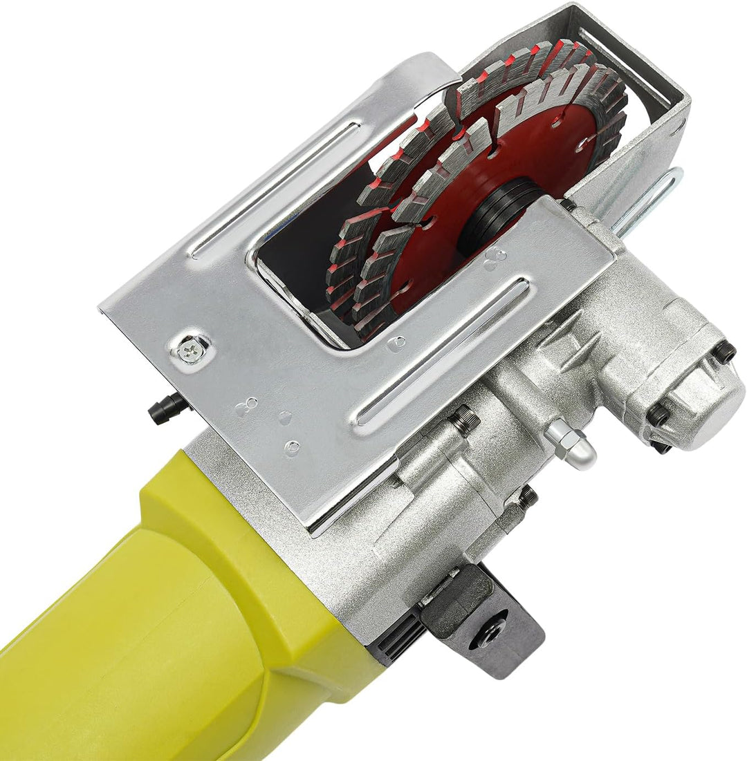 Schlitzmaschine, Mauernutfräse mit 5 Sägeblätter Werkzeugkoffer Wasserpumpe für Haushalt Industrie M