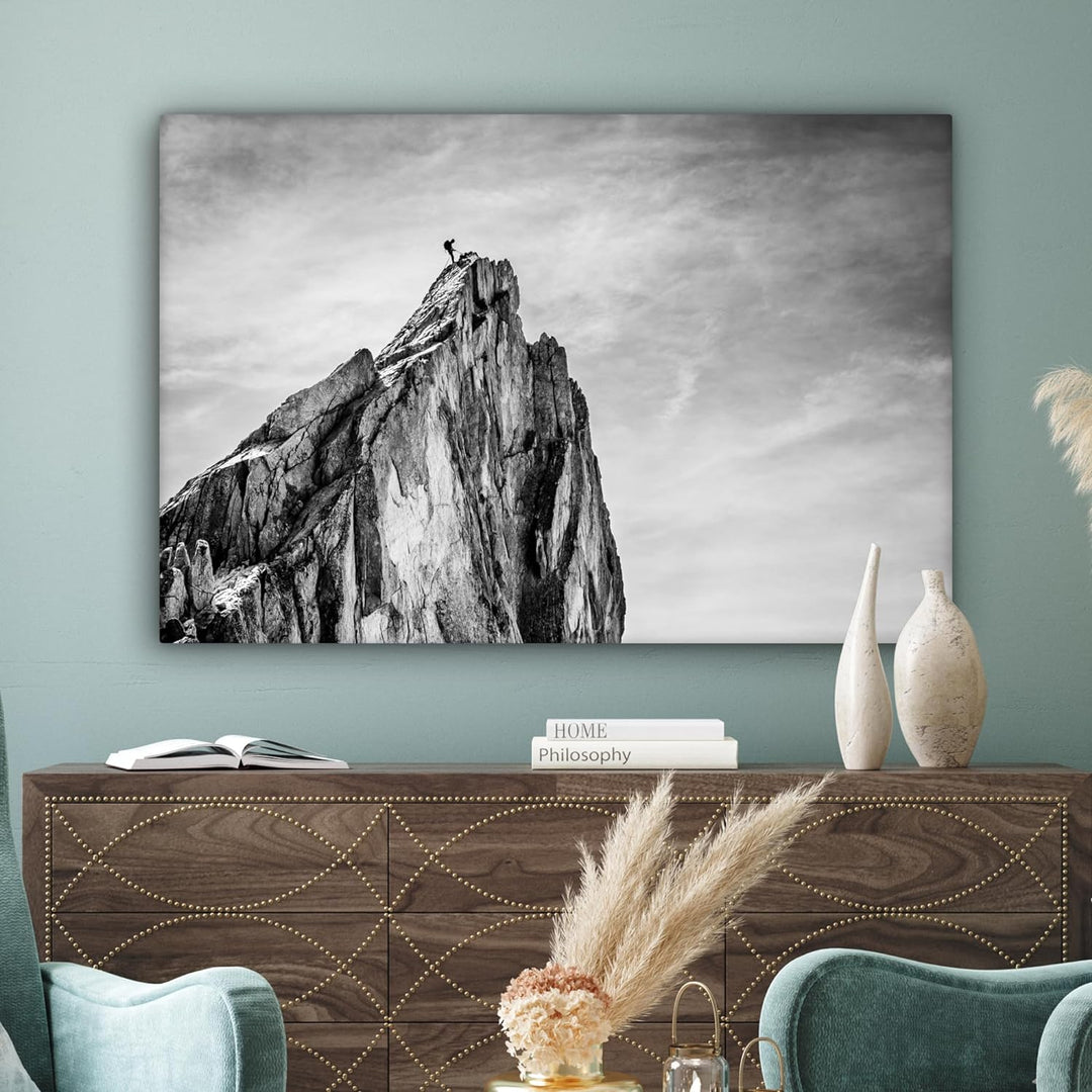 MuchoWow© Wandbilder Gross 120x80 cm XXL Schlafzimmer Home Deko Wohnung Bild Wohnzimmer Fotoleinwand