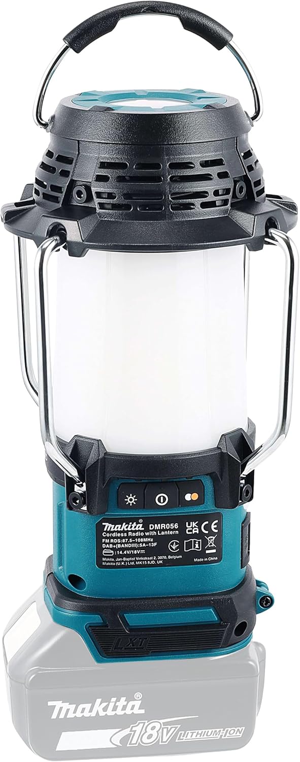 Makita DMR056 Akku-Radio mit Laterne 18V (ohne Akku, ohne Ladegerät) Single