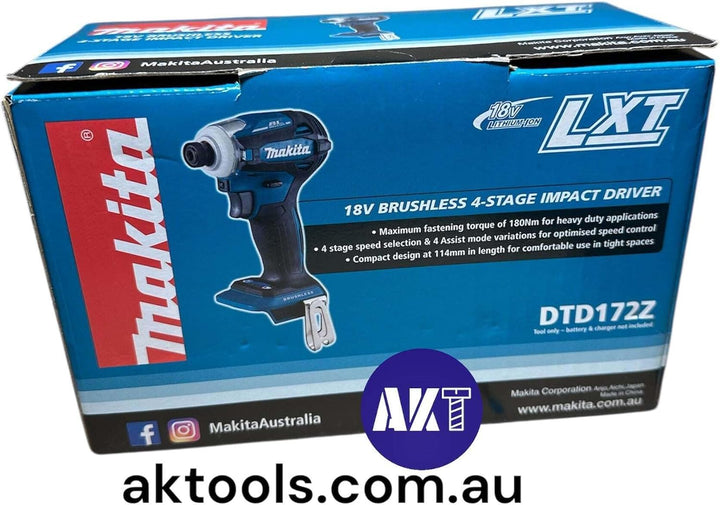Makita DTD172Z Akku-Schlagschrauber 18V (ohne Akku, ohne Ladegerät)
